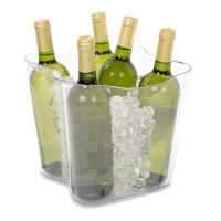 Ведро для охлаждения бутылок Duna прозрачное