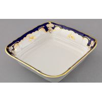 Салатник квадратный Соната 17 см Золотая роза, кобальт 07111422-1457 LEANDER