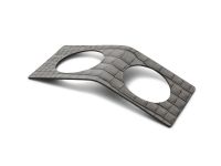 Кольцо для салфетки набор 2 шт, 6х14 см, цвет серебристый, CROCO LIND DNA 98244