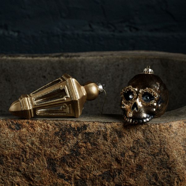 Новогодняя игрушка череп GOODWILL