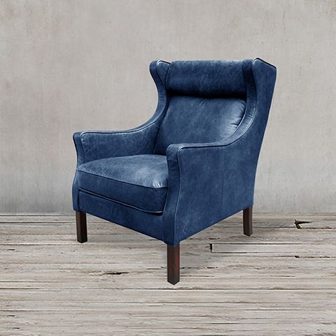 Кресло 77x96x105 blue  ROOMERS FURNITURE