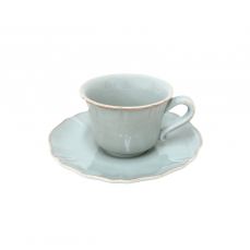 Чайная пара Alentejo 220 мл, керамика, бирюзовый, Costa Nova