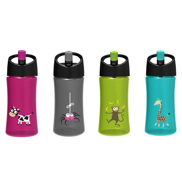 Детская бутылка для воды Carl Oscar Giraffe 0.35л бирюзовая