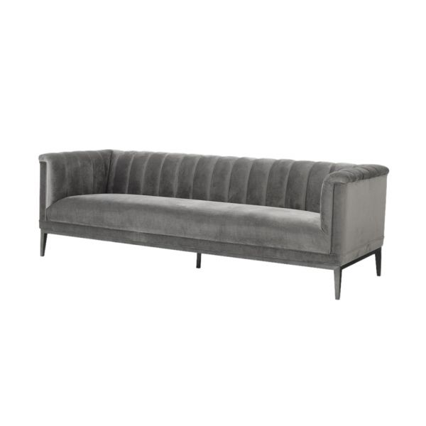 Диван Арам 223x83x73 dark grey  ROOMERS FURNITURE