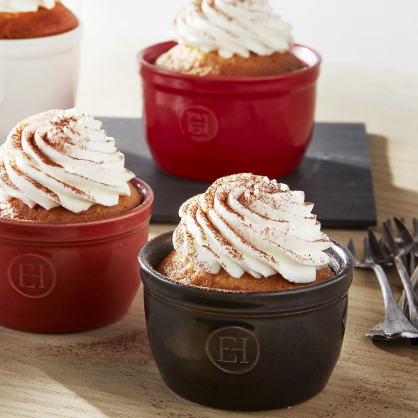 Рамекин, керамика, 250 мл, 10 см, базальт, Solo EMILE HENRY