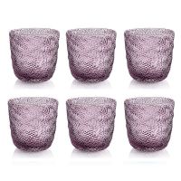 Набор стаканов 6 шт Tricot Amethyst 300 мл IVV