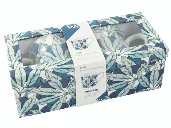 Набор из 2 кружек Fruit V&A KITCHEN CRAFT 
