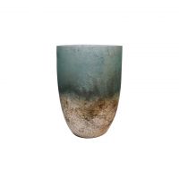 Подсвечник  SILVER/GREEN  ROOMERS FURNITURE