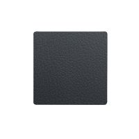 Подставка под кружку из натуральной кожи квадратный 10x10 см, цвет черный, Bull LIND DNA 98354