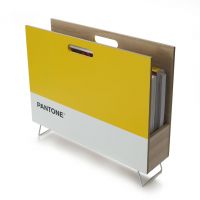 Газетница Pantone желтая