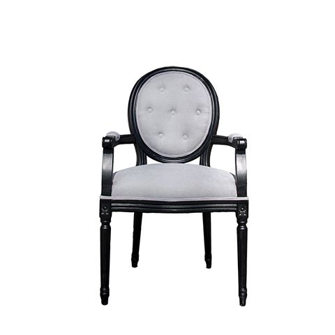 Полукресло Луи 52x40x95 grey  ROOMERS FURNITURE