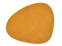 Сервировочная салфетка из натуральной кожи фигурная 36х42 см, цвет карри, Hippo LIND DNA 981091