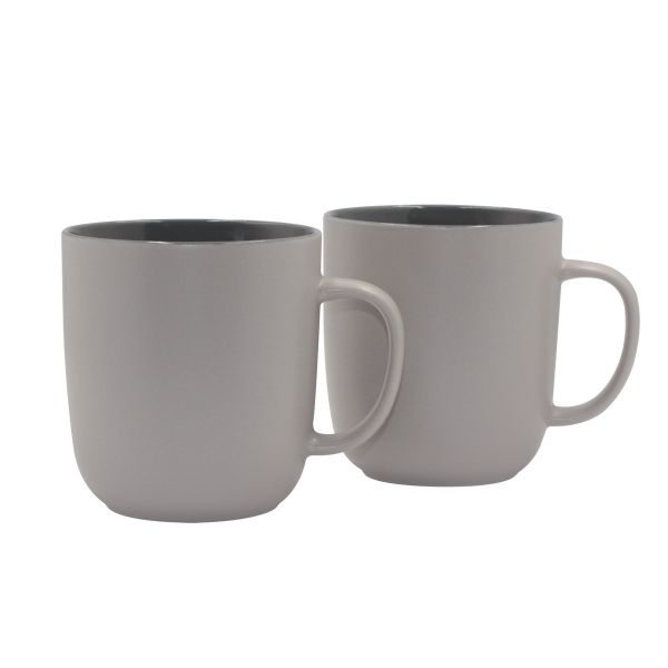 Кружка Solis 400мл графитовая 2шт.