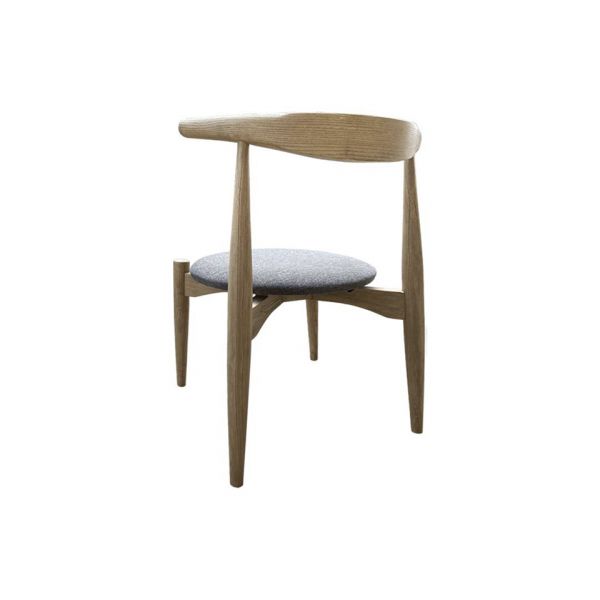 Стул 59.5x61x83 dark grey  ROOMERS FURNITURE