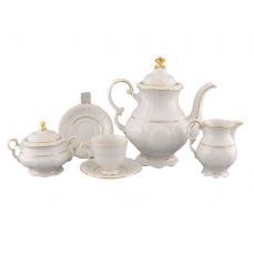 Кофейный сервиз Соната 15 предметов Золотая отводка 07160713-1139 LEANDER