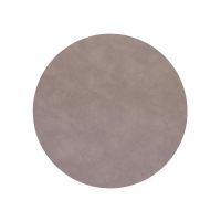Сервировочная салфетка из натуральной кожи круглая 40 см, цвет пыльно-коричневый, NUPO LIND DNA 990238