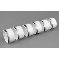 Набор колец для салфеток 6 шт Платиновая отводка 02164611-0011 LEANDER