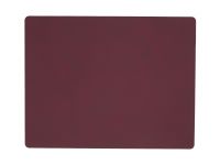 Сервировочная салфетка из натуральной кожи прямоугольная 30х40 см, цвет сливовый, NUPO LIND DNA 981048