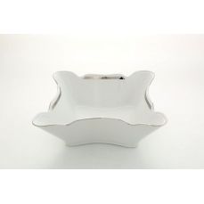 Салатник квадратный 20см Платиновая отводка 20111423-0011 LEANDER