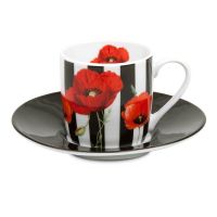 Кофейная пара эспрессо 'Madame Petite - полосы' Koenitz