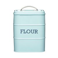 Kitchen Craft Ёмкость для хранения муки Living Nostalgia blue