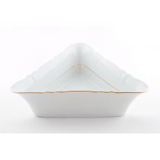 Салатник треугольный Соната 21 см Золотая отводка 07111433-1139 LEANDER