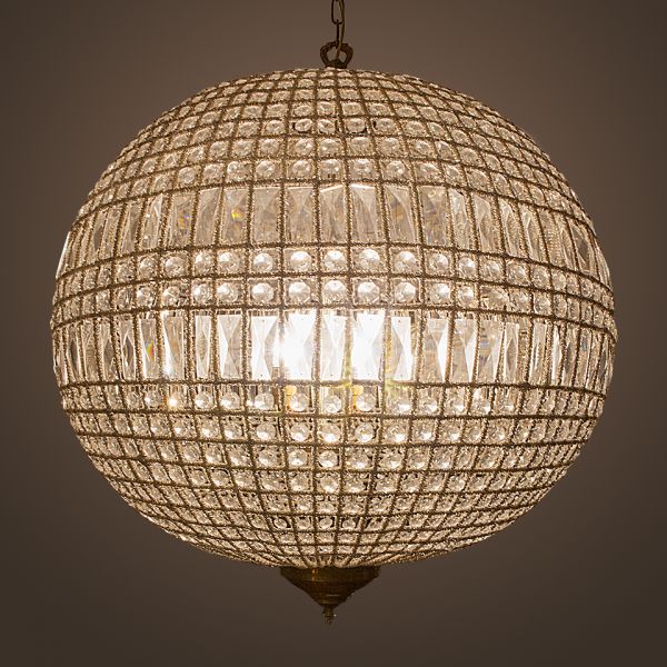 Люстра 80x80x80 bronze/clear  ROOMERS FURNITURE