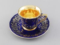 Чашка высокая 50 мл с прямой ножкой 13120413-C341 LEANDER