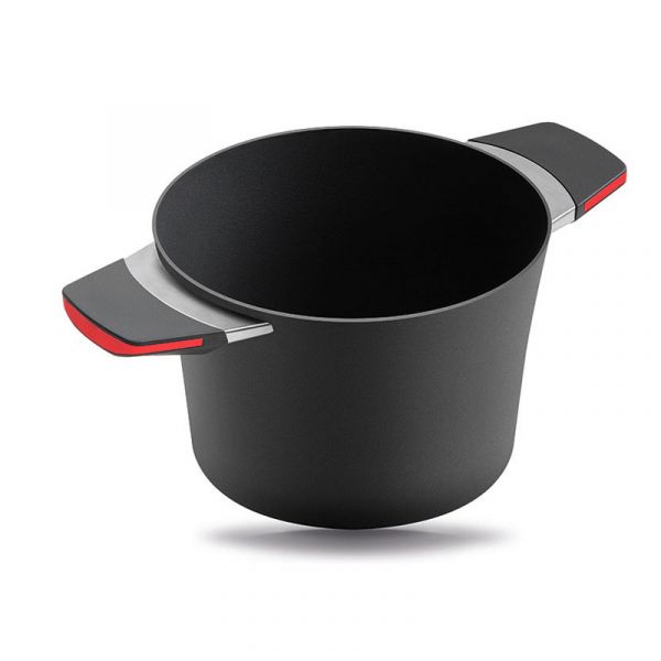 Кастрюля красная ?24cm, 4 л. С крышкой и цветной упаковкой     (3)     30400r