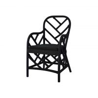 Полукресло 55x61x94 см black ROOMERS FURNITURE