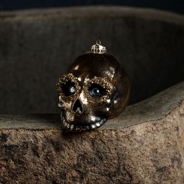 Новогодняя игрушка череп GOODWILL