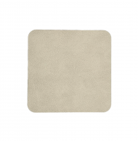 Подставка под кружку из кожи квадратный 10х10 см кремовый NUPO Vero 524005