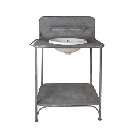 Раковина Вегас 82x56.5x118 grey  ROOMERS FURNITURE