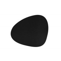 Сервировочная салфетка из натуральной кожи фигурная 36х42 см, цвет черный, CROCO LIND DNA 98286