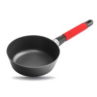 Сотейник ?20cm, с красной силиконовой ручкой, h=7 cm     (10)     30220r
