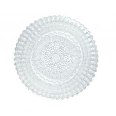 Тарелка обеденная 26.5 см HELIOS, стекло, прозрачный LE COQ