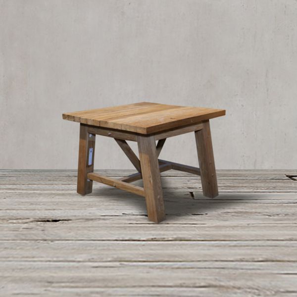 Стол приставной 60x60x45 natural  ROOMERS FURNITURE
