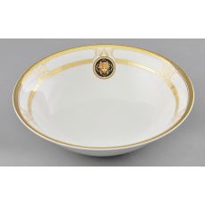 Салатник круглый Сабина 23 см Версаче, золотая лента 02111416-A126 LEANDER