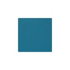 Подставка под кружку из натуральной кожи квадратный 10x10 см, цвет сине-зеленый, NUPO LIND DNA 991140