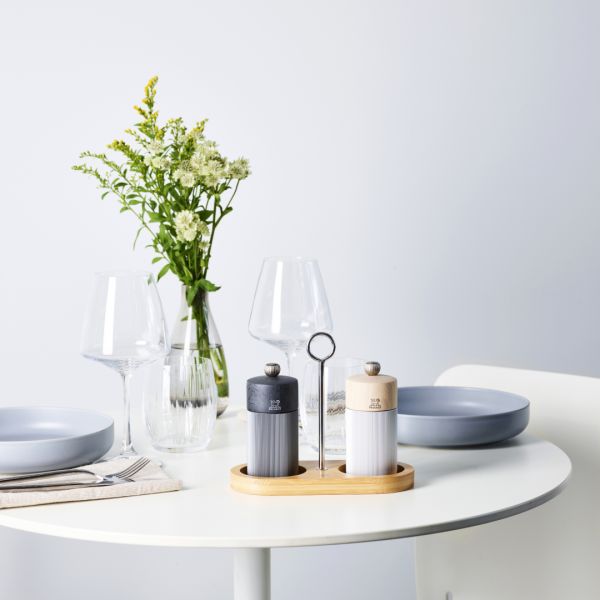 Подставка для мельниц Linea бамбук с ручкой, цвет светлое дерево     (1)     44558