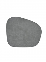 Подставка под кружку из кожи трапеция 12х11 см серый, NUPO Vero 521006