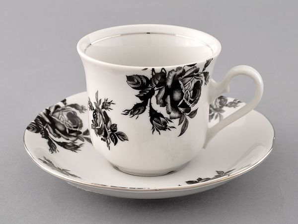 Чашка высокая с блюдцем 200 мл 03120415-2201 LEANDER