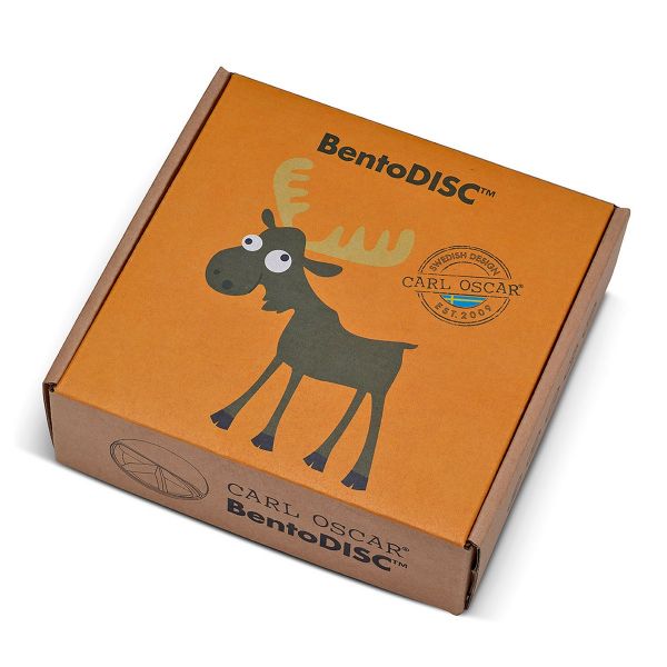 Ланч-бокс для перекусов BentoDISC™ Moose оранжевый