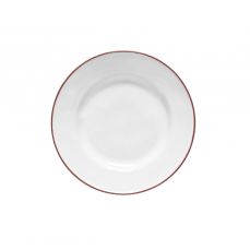 Тарелка закусочная 22.6 см BEJA White/Red Costa Nova