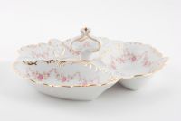 Менажница 'Кабаре' 3 секции Мелкие цветы 38116435-0158 LEANDER