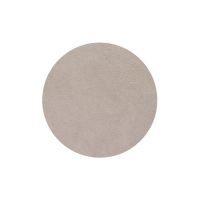 Сервировочная салфетка из натуральной кожи круглая 30 см, цвет теплый серый, Hippo LIND DNA 990225