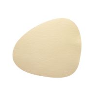 Сервировочная салфетка из натуральной кожи фигурная 11х13 см, цвет золотой, Hippo LIND DNA 990150