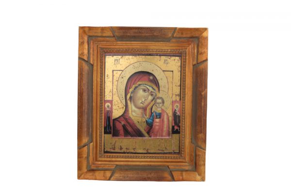 Икона 250x185 мм 'Казанская' рама 9 20198849-0564 LEANDER