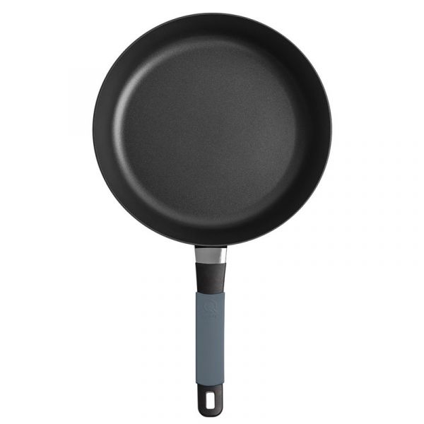 Сотейник Индукционный ?24cm, с серой силиконовой ручкой, h=7 cm     (10)     37224g