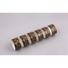Кольцо для салфеток (6 штук) Версаче 02164611-172B LEANDER